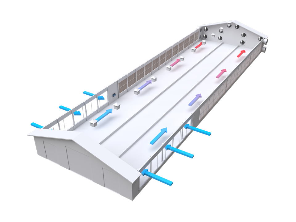 Hybrid ventilation system