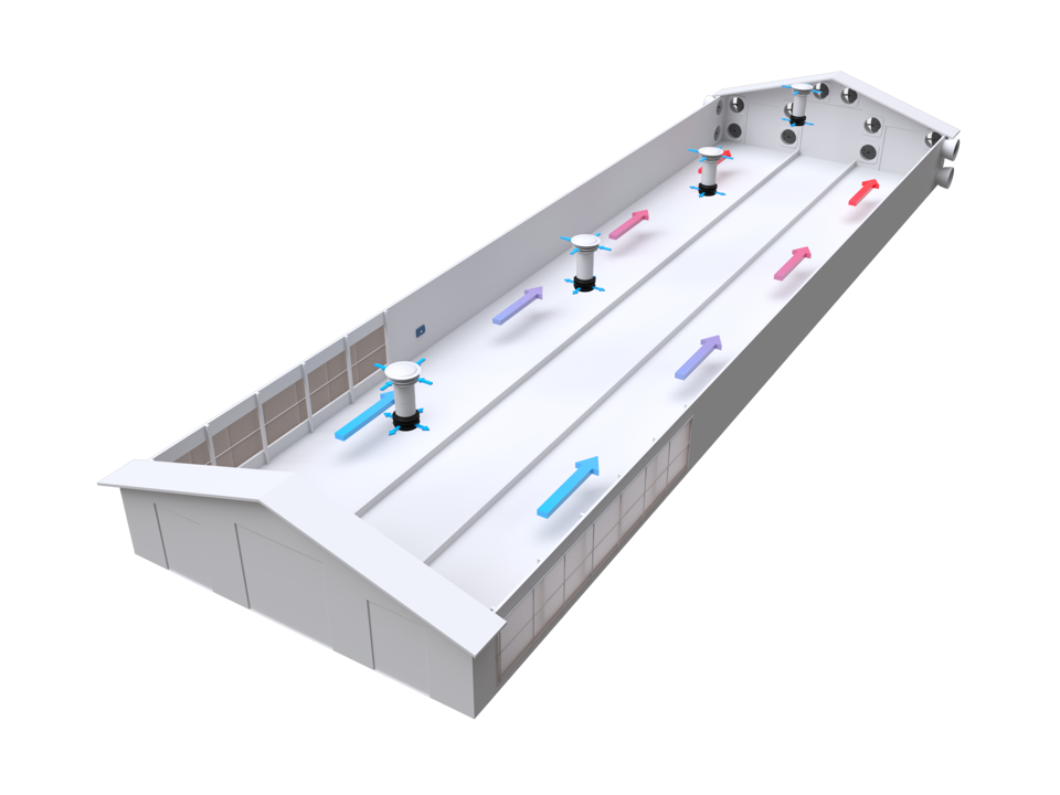 Secco Combi tunnel - winter