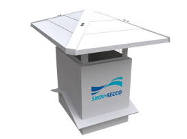 SKOV-SECCO rektangulär skorsten